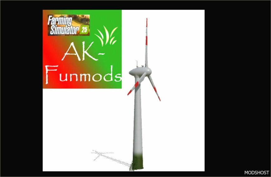 FS25 Generator Mod: Small Wind Turbine (Featured)