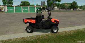 FS25 Kubota Vehicle Mod: Sidekick 4000L Unreal Capacity (Image #3)