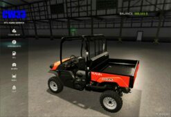 FS25 Kubota Vehicle Mod: Sidekick 4000L Unreal Capacity (Image #5)