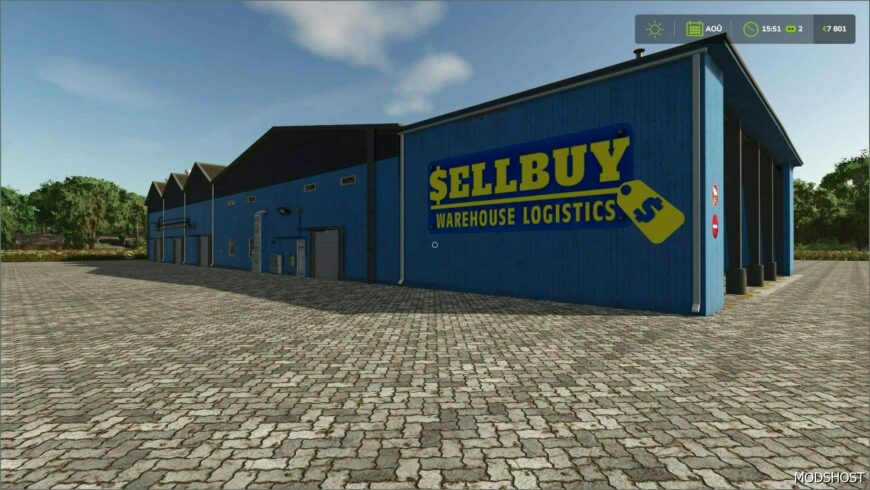 FS25 Building Mod: Pallet Store (Featured)