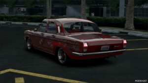 GTA 5 Vehicle Mod: 1970 GAZ 24 “Lowrider” Add-On | Plates | Extras | Livery | Template (Image #2)