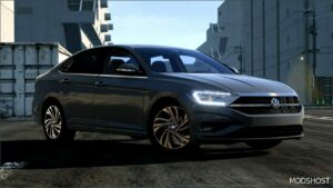 BeamNG Volkswagen Car Mod: Jetta 2022 0.33 (Featured)