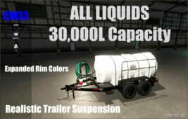 FS25 Tank Mod: ALL Liquid Trailer (Featured)