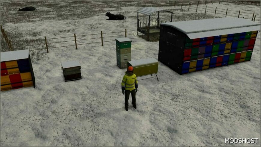 FS25 Organic Mod: BEE Hive Pack (Featured)