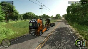 FS25 Volvo Truck Mod: FH16 Holz (Image #4)