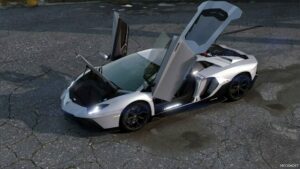 GTA 5 Lamborghini Vehicle Mod: 2021 Lamborghini Aventador LP780 Ultimae (Image #4)