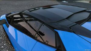 GTA 5 Lamborghini Vehicle Mod: 2022 Lamborghini Aventador Ultimae LP780-4 Roadster (Image #4)