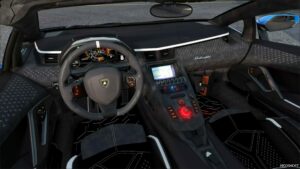 GTA 5 Lamborghini Vehicle Mod: 2022 Lamborghini Aventador Ultimae LP780-4 Roadster (Image #5)