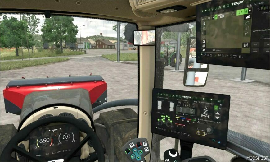 FS25 Fendt Tractor Mod: 900 Dark Screen (Featured)