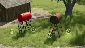 FS25 Decoration Mod: Small Gravity Fuel Tank (Image #2)