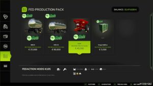 FS25 Slurry Mod: FED Production Pack V1.0.1 (Image #4)