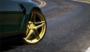 GTA 5 Vehicle Mod: Wheel Corse Werks EX D101 Add-On Replace (Image #2)