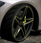 GTA 5 Vehicle Mod: Wheel Corse Werks EX D101 Add-On Replace (Image #4)