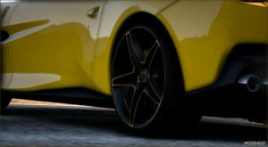 GTA 5 Vehicle Mod: Wheel Corse Werks EX D101 Add-On Replace (Image #5)