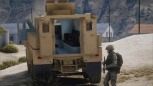 GTA 5 Vehicle Mod: Mrap 6×6 Add-On / Fivem (Image #2)