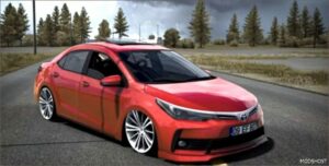 ETS2 Toyota Car Mod: Corolla 2018 (Image #2)