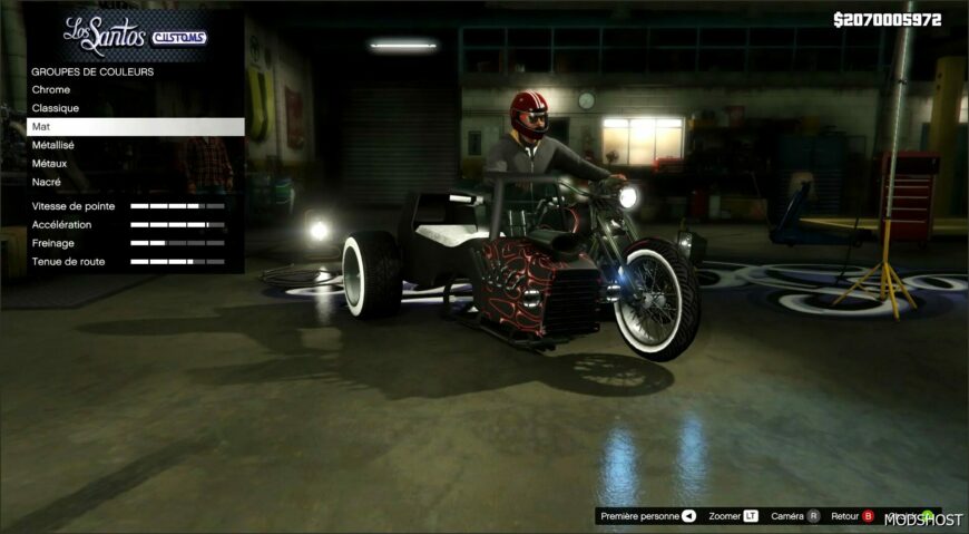 GTA 5 Vehicle Mod: Chimera Sidecar Replace V2.0 (Featured)