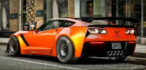 GTA 5 Corvette Vehicle Mod: Chevrolet Corvette ZR1 Street Built (Image #2)