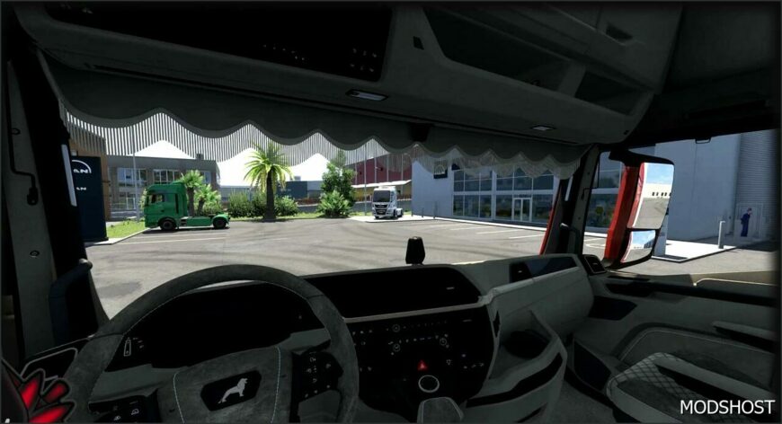 ETS2 MAN Mod: TGX 2020 Interior Pack 1.53 (Featured)