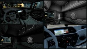 ETS2 MAN Mod: TGX 2020 Interior Pack 1.53 (Image #4)