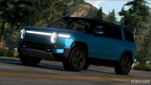 BeamNG SUV Car Mod: Rivian R1S 0.33 (Featured)