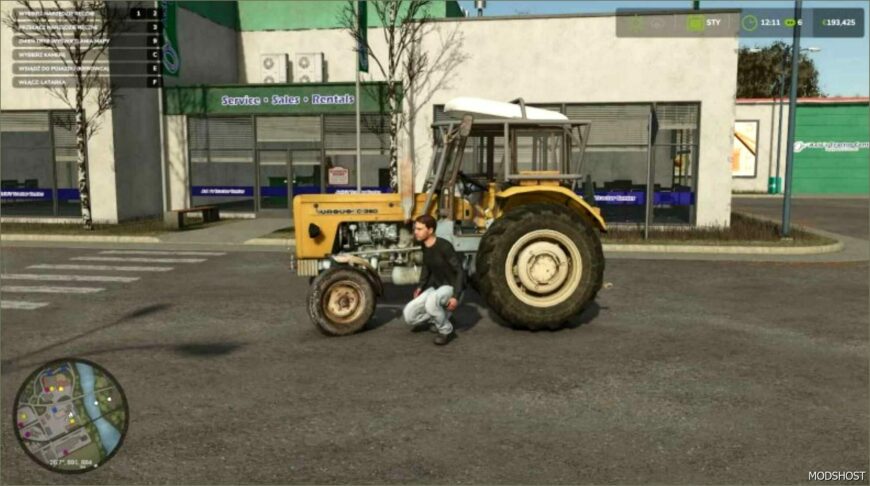 FS25 Ursus Tractor Mod: C-360 V1.0.0.1 (Featured)