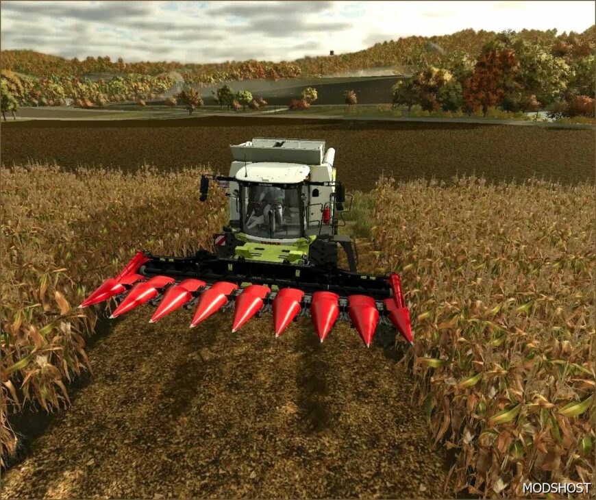 FS25 Mod: Capello Diamant 8 Corn Header with Mulching Function (Featured)