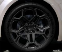 GTA 5 Vehicle Mod: Wheel Techart Daytona 2 (Included 5 Versions) Add-On / Replace V1 (Image #2)