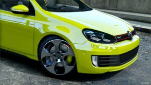 GTA 5 Volkswagen Vehicle Mod: Wheel Volkswagen Golf 6 GTI Replace (Image #2)