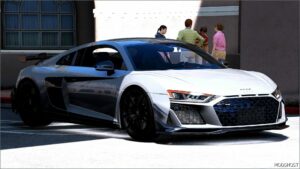 GTA 5 Audi Vehicle Mod: R8 V10 GT Coupe Add-On (Image #3)