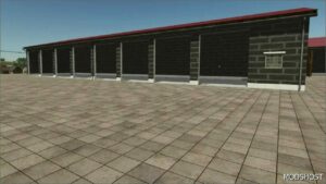 FS25 Shed Mod: 8 Door & 2 Halls Garage (Image #5)