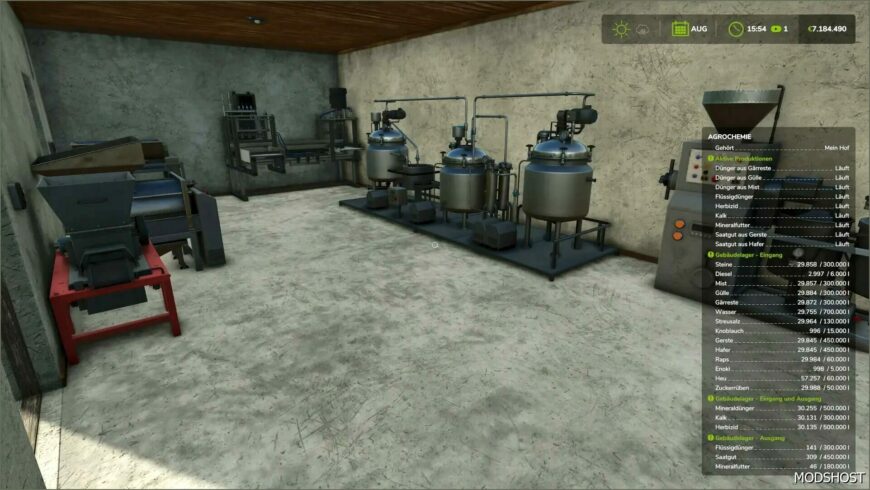 FS25 Factory Mod: Agricultural Chemistry (Featured)