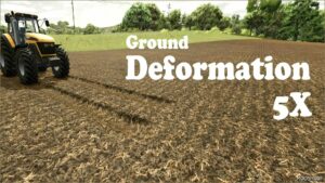 FS25 Mod: Ground Deformation 5X (Featured)