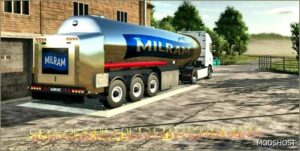 FS25 Mod: Milram Tank Trailer (Image #2)