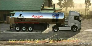 FS25 Mod: Agrilait Tank Trailer (Featured)