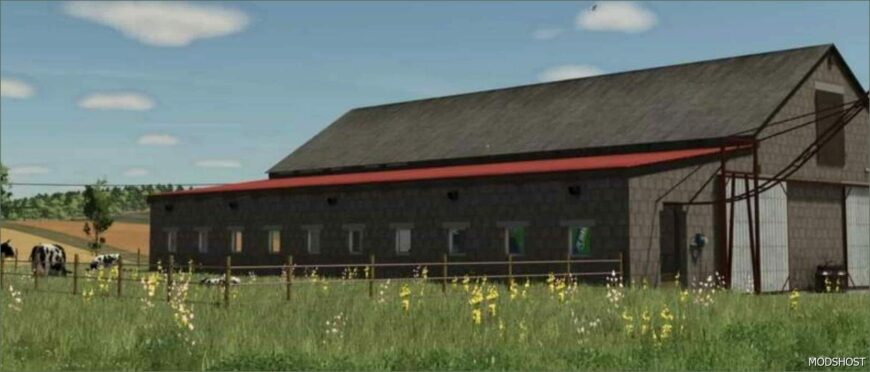 FS25 Shed Mod: European Style Barn (Featured)