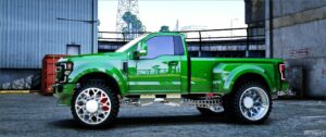 GTA 5 Ford Vehicle Mod: Anylevel Ford F450 Single CAB on JTX Forged Wheels (Image #2)