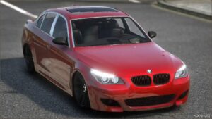 GTA 5 BMW Vehicle Mod: M5 E60 Custom (Image #2)