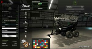 FS25 Plow Mod: Scorpio 550 Elho TH01 (Image #3)