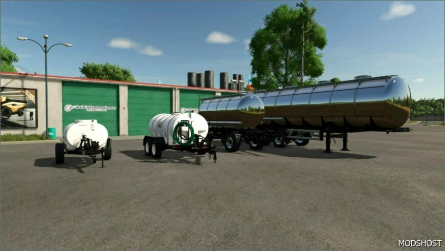 FS25 Mod: Tanker Trailer Pack V1.0.1 (Featured)