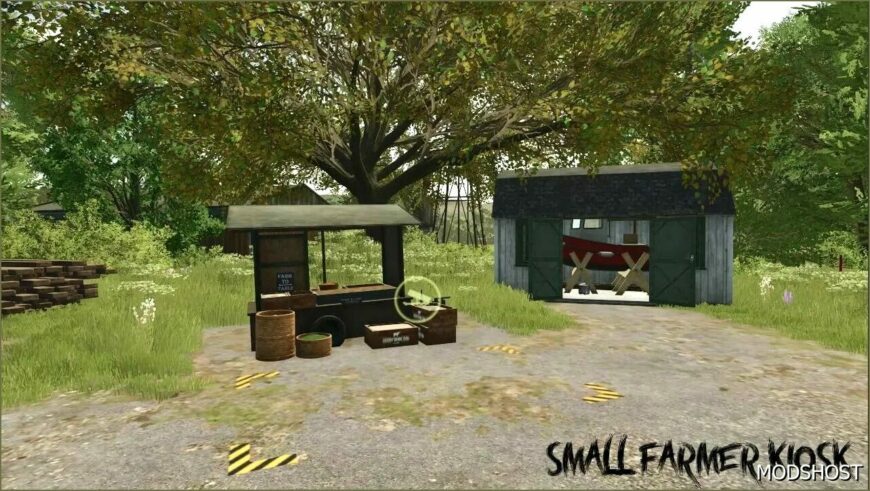 FS25 Mod: Small Selling Station (Featured)