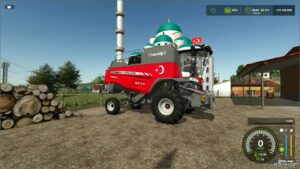 FS25 Massey Ferguson Harvester Mod: Beta 7360 (Image #4)