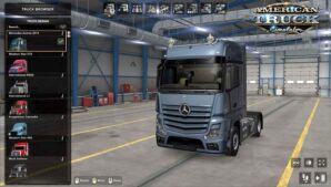 ATS Standalone Truck Mod: Mercedes Actros 2014 by Soap98 V1.2.5 1.53 (Image #3)