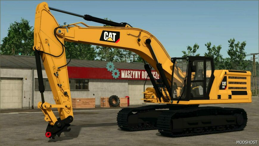 FS25 Caterpillar Logging Mod: CAT 336 (Featured)