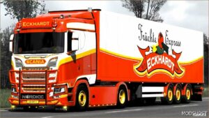 ETS2 Open Pipe Mod: Scania NG Open Pipe V8 Sound 1.53 (Image #2)