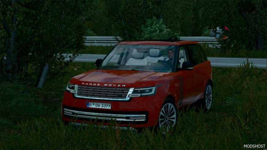 ETS2 Car Mod: Range Rover Sport SE 2023 V1.7 (Featured)