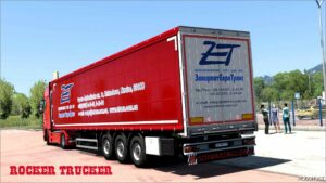 ETS2 Mod: Zakarpateurotrans Skin Pack V1.1 (Image #2)