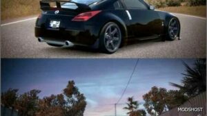 ETS2 Nissan Car Mod: 350Z 1.53 (Image #4)