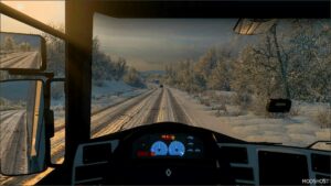 ETS2 Winter Weather Mod: Reshade (Image #4)