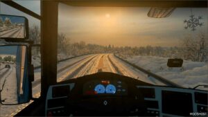 ETS2 Winter Weather Mod: Reshade (Image #5)